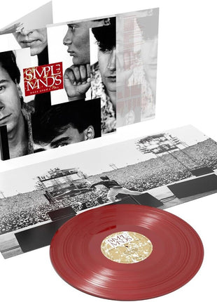 the album cover for Simple Minds - Once Upon A Time [Red LP]