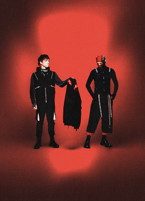 the album cover for Twenty One Pilots - Breach [Indie Exclusive Blue Smoke LP]