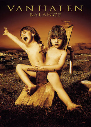 the album cover for Van Halen - Balance [Indie Exclusive Orange Vinyl]