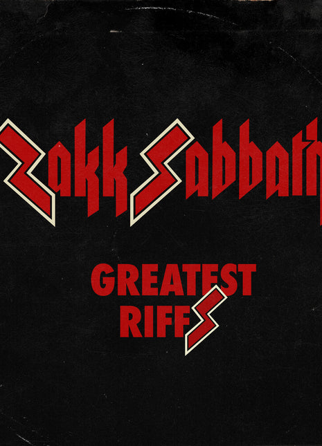 the album cover for Zakk Sabbath - Greatest Riffs