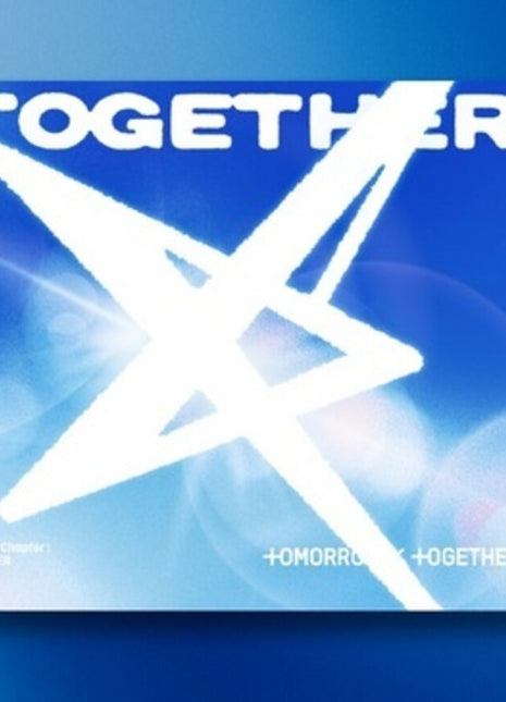 the album cover for TOMORROW X TOGETHER - The Star Chapter: TOGETHER [Solo Track Ver.]