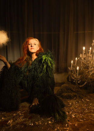 the album cover for Neko Case - Neon Grey Midnight Green