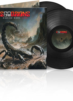 the album cover for Scorpions - Coming Home Live [Deluxe Edition 2CD]