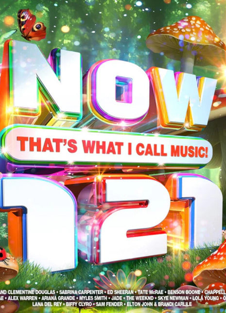 the album cover for Now That's What I Call Music 121 / Various - Now That's What I Call Music 121 / Various