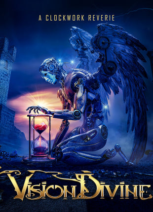 the album cover for Vision Divine - Clockwork Reverie