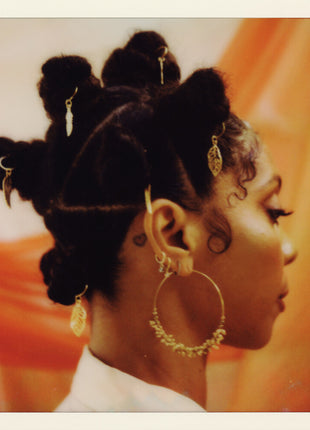 the album cover for Hollie Cook - Shy Girl [Indie Exclusive Orange Colored Vinyl]
