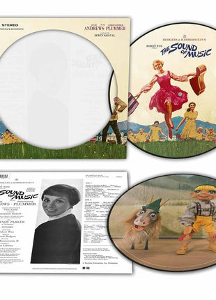the album cover for Julie Andrews, Rodgers &amp; Hammerstein - The Sound Of Music (Original Soundtrack Recording) [Picture Disc LP]