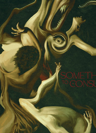 the album cover for Die Spitz - Something to Consume [Indie Exclusive Opaque Green Vinyl]
