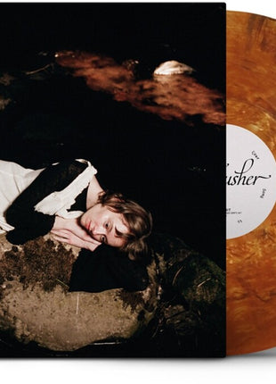 the album cover for SKULLCRUSHER - And Your Song Is Like A Circle [Indie Exclusive Copper Nuggle Marble Vinyl] 