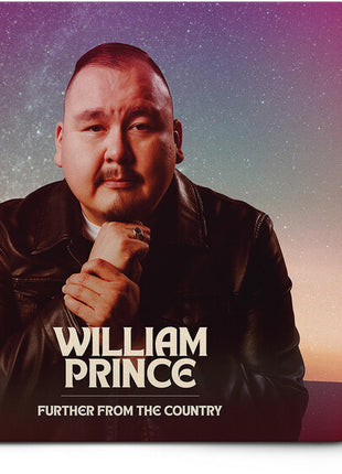 the album cover for William Prince - Further From the Country [Indie Exclusive Coke Bottle Green Colored Vinyl]