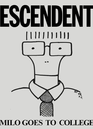 the album cover for Descendents - Milo Goes To College