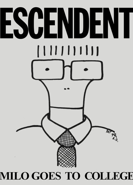 the album cover for Descendents - Milo Goes To College