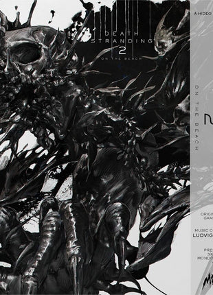 the album cover for Ludvig Forssell - Death Stranding 2: On The Beach - O.S.T. [Clear Vinyl]