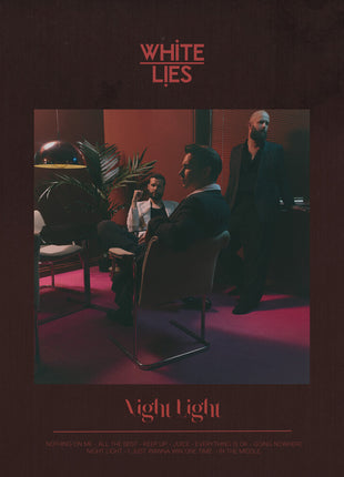 the album cover for White Lies - Night Light [Indie Exclusive Clear LP]