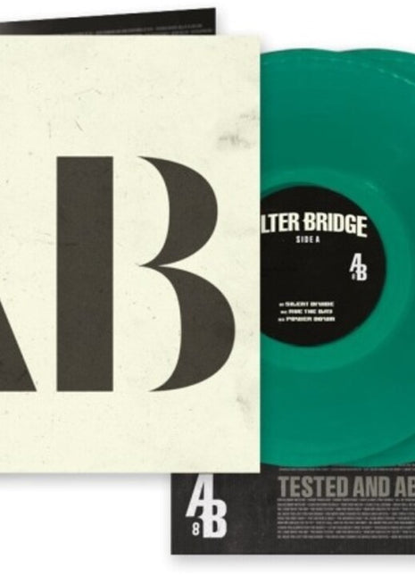 the album cover for Alter Bridge - Alter Bridge [Indie Exclusive Translucent Verde LP]