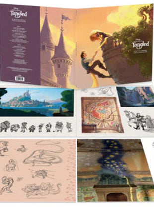 the album cover for Songs From Tangled: 15th Anniversary - O.S.T. (Uk) - Songs From Tangled: 15th Anniversary [Zoetrope LP]