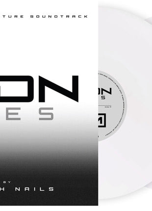 the album cover for Nine Inch Nails - Tron: Ares (Original Soundtrack) [Retail Exclusive Opaque White 2LP]