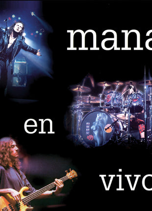 the album cover for Mana - En Vivo