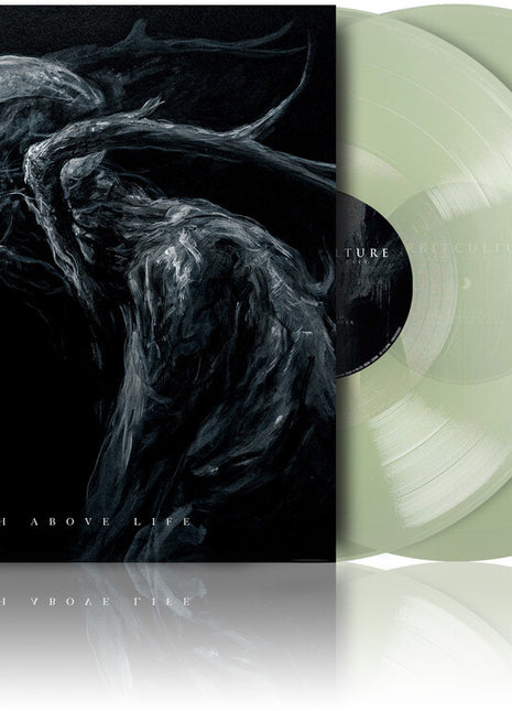 the album cover for Orbit Culture - Death Above Life [Indie Exclusive Coke Bottle Green 2LP]