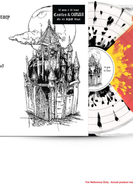 the album cover for Lil Peep &amp; Lil Tracy - Castles I & II