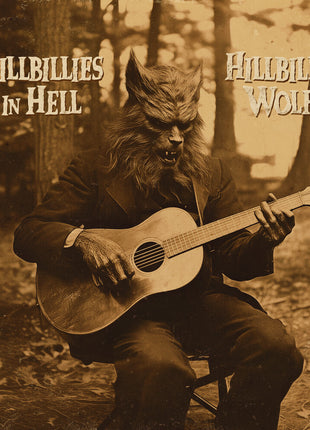 the album cover for Hillbillies In Hell Hillbilly Wolf / Various (Ltd) - Hillbillies In Hell Hillbilly Wolf / Various [Limited Edition]