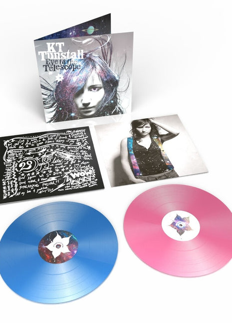the album cover for KT Tunstall - Eye To The Telescope: Stargazer Edition [Blue/Pink 2 LP]