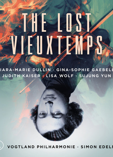 the album cover for Gina Gaebelein -Sophie - Lost Vieuxtemps
