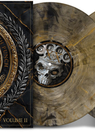 the album cover for Five Finger Death Punch - Best Of - Volume 2 [Golden Smoke LP]