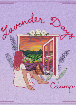 the album cover for Caamp - Lavender Days [Colored Vinyl] (Pnk)