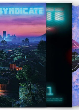 the album cover for The Midnight - Syndicate [Earth Variant]