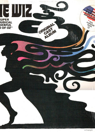 Charlie Smalls - Original Cast "The Wiz" : The Wiz (The Super Soul Musical "Wonderful Wizard Of Oz") (LP, Album, PR )