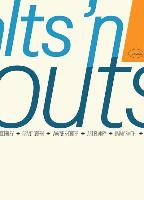 the album cover for Alts 'N Outs: The Other Side of Blue Note / Var - Alts 'N Outs: The Other Side of Blue Note [180g LP]