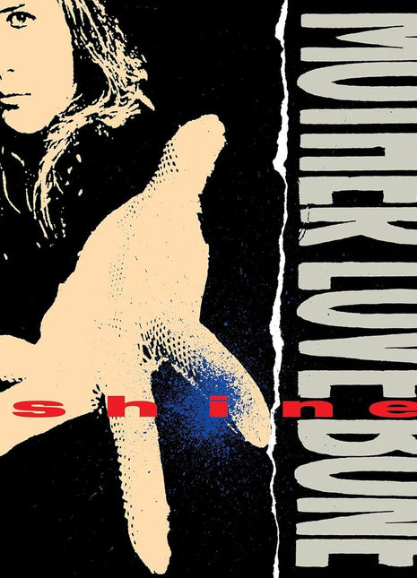 the album cover for Mother Love Bone - Shine [Black LP]