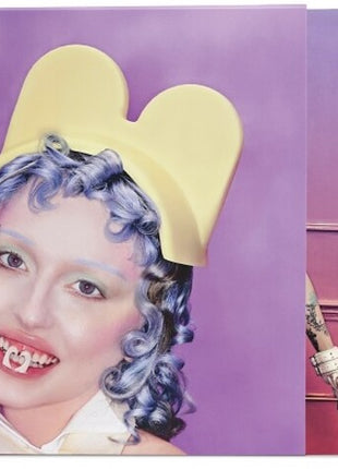 the album cover for Ashnikko - Smoochies [Butter Yellow LP]