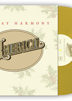 the album cover for America - Holiday Harmony