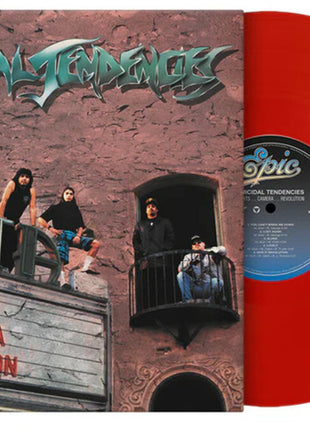 the album cover for Suicidal Tendencies - Lights Camera Revolution [Colored Vinyl] [Limited Edition] [180 Gram] (Red)