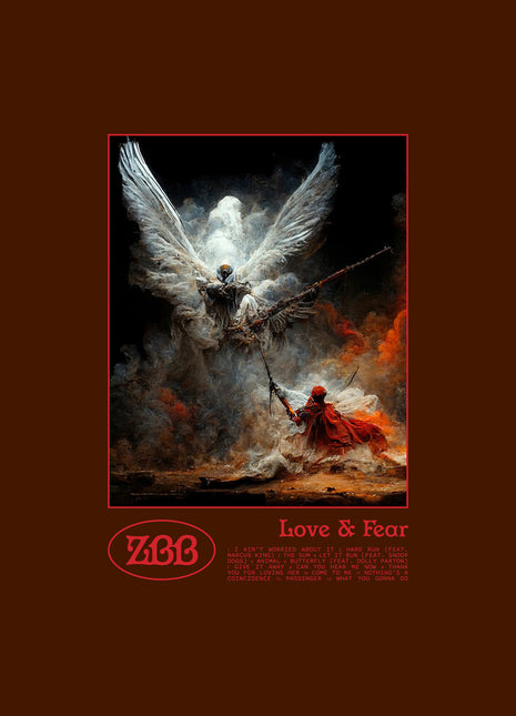 the album cover for Zac Brown - Love & Fear