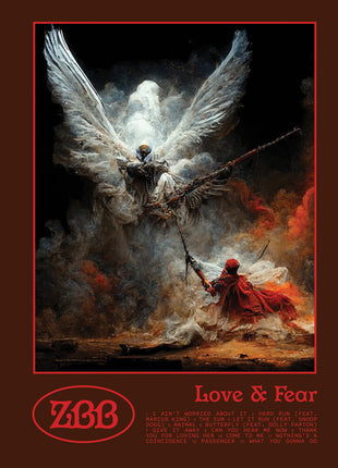the album cover for Zac Brown - Love & Fear [180 Gram]