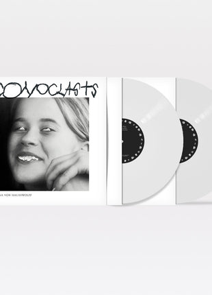 the album cover for Anna Von Hausswolff - Iconoclasts (Indie Exclusive White Vinyl)