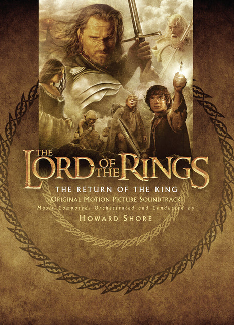 the album cover for Howard Shore - Lord Of The Rings: The Return Of The King