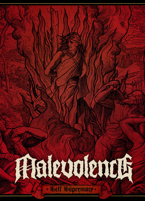 the album cover for Malevolence - Self Supremacy [Indie Exclusive]