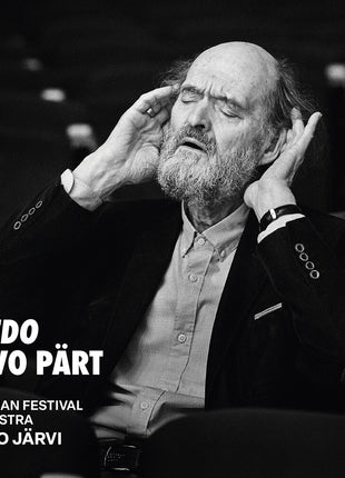 the album cover for Estonian National Orchestra - Arvo Part: Credo