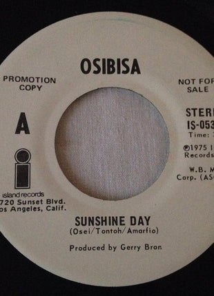 Osibisa : Sunshine Day   (7", Promo)