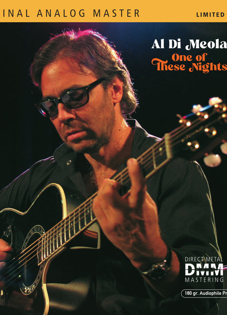 the album cover for Di Al Meola - One Of These Nights Part 1 [180 Gram]