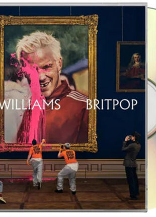 the album cover for Robbie Williams - Britpop (Uk)