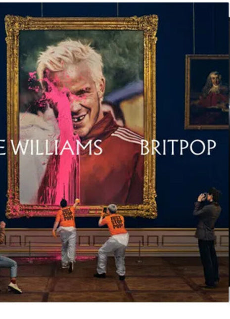 the album cover for Robbie Williams - Britpop (Uk)