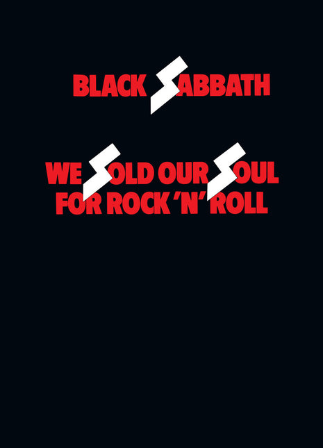 the album cover for Black Sabbath - We Sold Our Souls To Rock 'n' Roll (Rktbr25) [Green Vinyl]