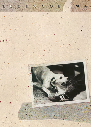 the album cover for Fleetwood Mac - Tusk  - Rocktober 25 Transparent Blue Vinyl
