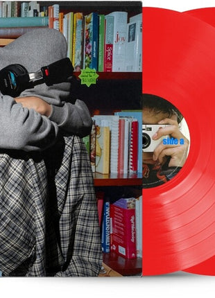 the album cover for Kevin Abstract - Blush [Indie Exclusive Translucent Ruby Red 2LP]
