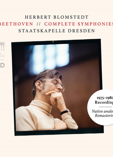 the album cover for Herbert Blomstedt - Beethoven: Complete Symphonies